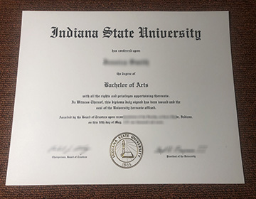 Obtain a fake ISU degree in the USA, 印第安纳州立大学学位证书定制
