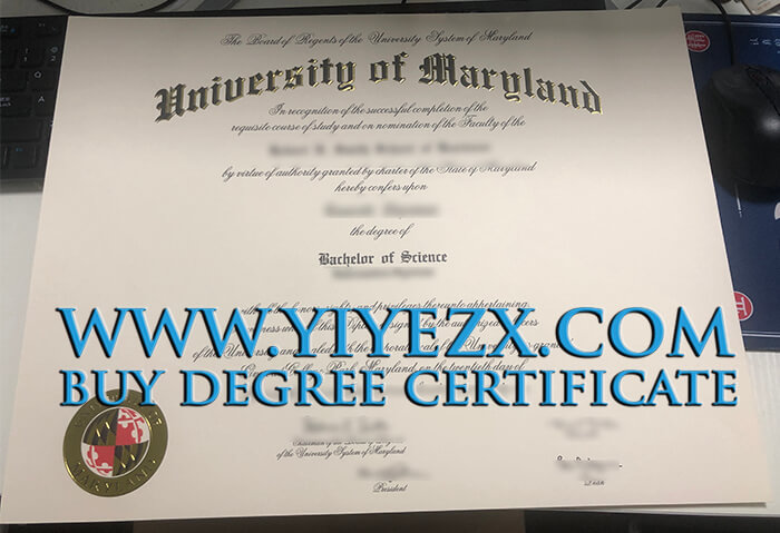 University of Maryland, College Park diploma