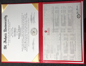 Can you create a fake St. John’s University diploma and transcript? 圣约翰大学文凭和成绩单定制
