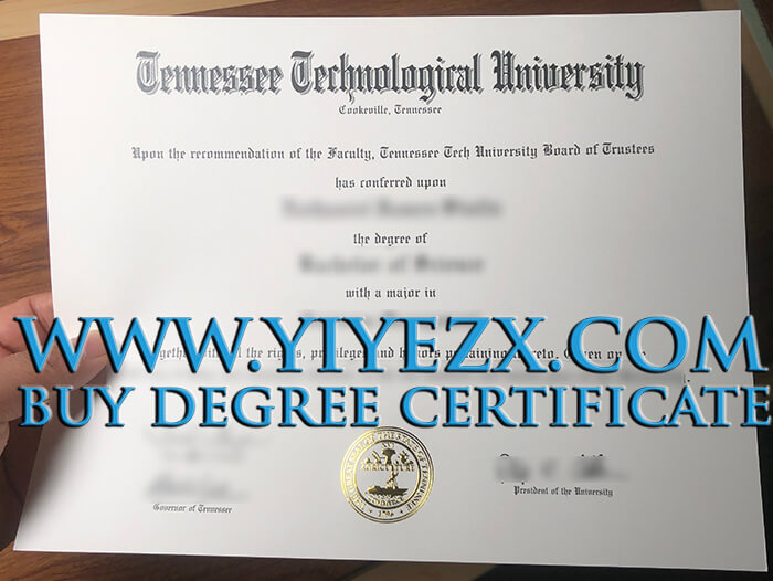 Tennessee Tech diploma, 购买田纳西理工大学文凭证书