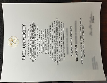 Can I buy a fake Rice University diploma, 莱斯大学文凭学位补办