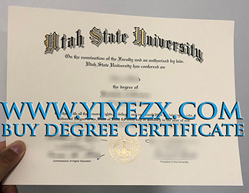 Buy a fake USU diploma,  犹他州立大学文凭学位证书定制