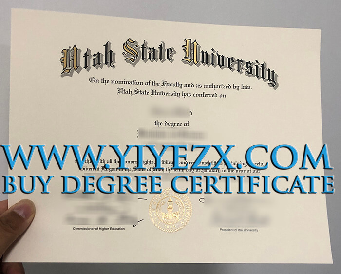 USU diploma, 犹他州立大学文凭学位证书
