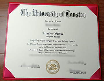 How to buy a fake University of Houston BS degree? 休斯顿大学文凭学位定制