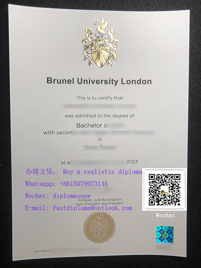 Brunel University London Diploma