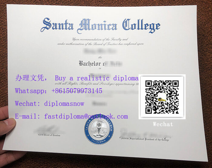 Santa Monica College bachelor's diploma