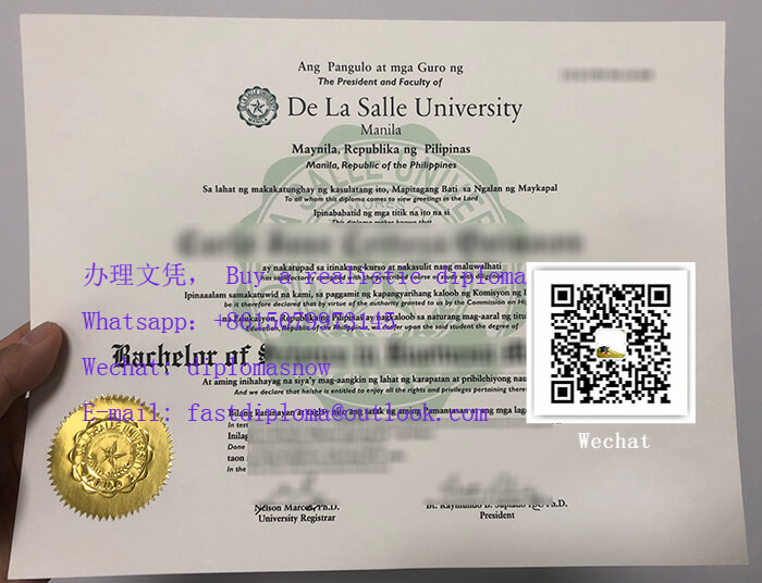 De La Salle University Diploma