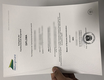 Can I get a fake FH Burgenland Diplom online? 布尔根兰应用科学大学文凭出售