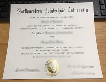 How to get a fake Northwestern Polytechnic University degree? 购买美国西北工业大学文凭