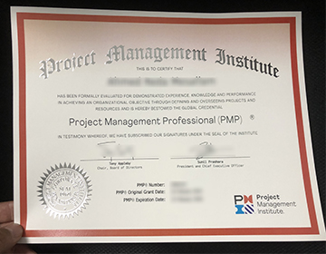 Get a PMP certificate without exams, Buy a fake Project Management Professional certificate