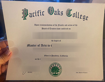 How to get a fake Pacific Oaks College diploma, 美国太平洋橡树学院文凭