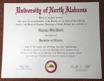Buy a fake University of North Alabama diploma, 快速订购北阿拉巴马大学文凭