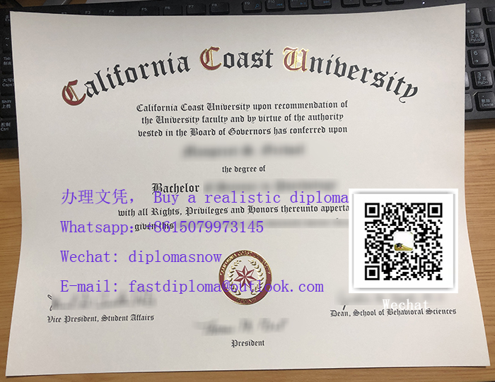 California Coast University diploma