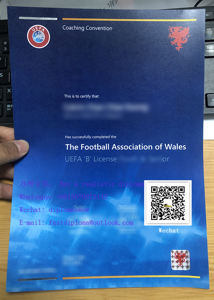 Football Association of Welsh UEFA B License Football Association of Welsh UEFA B License
