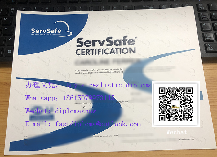 ServSafe certification