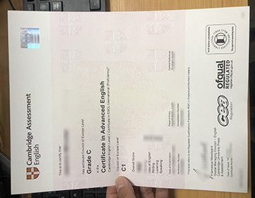 Buy a realistic C1 Advanced certificate, CAE certificate order