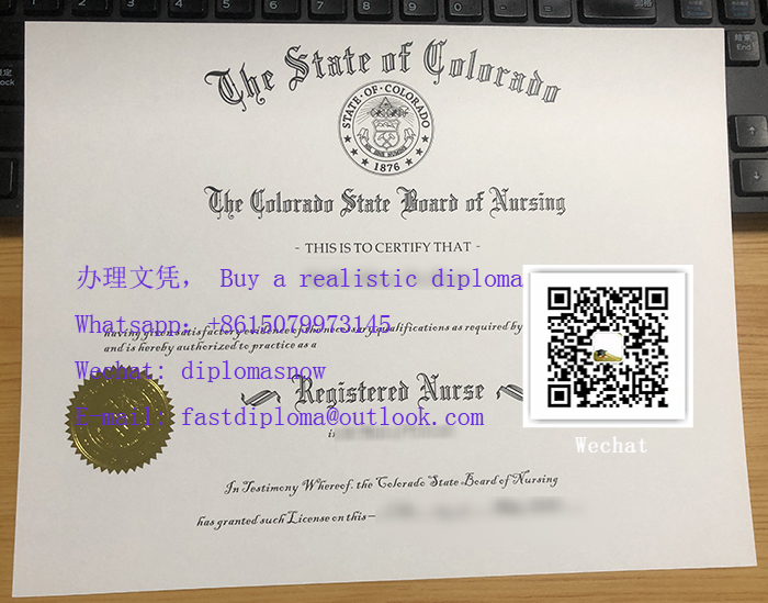 Colorado RN certificate