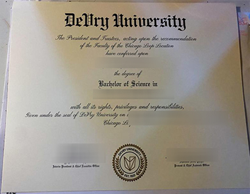 How to 100% copy DeVry University diploma certificate in 2023