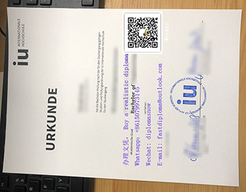 Where can I Buy an IU Internationale Hochschule Urkunde?