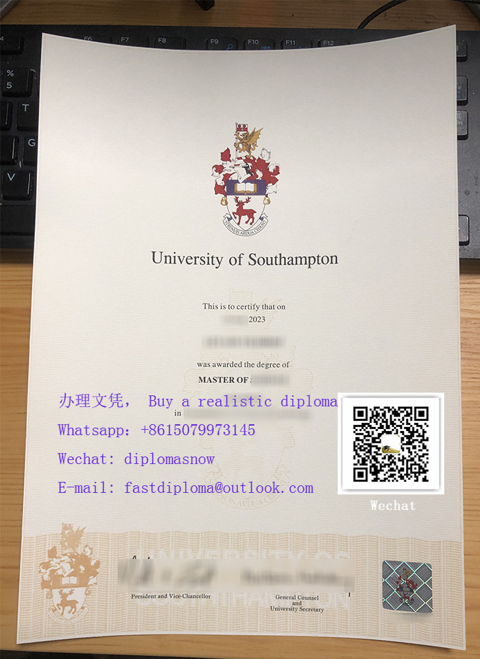University of Southampton degree