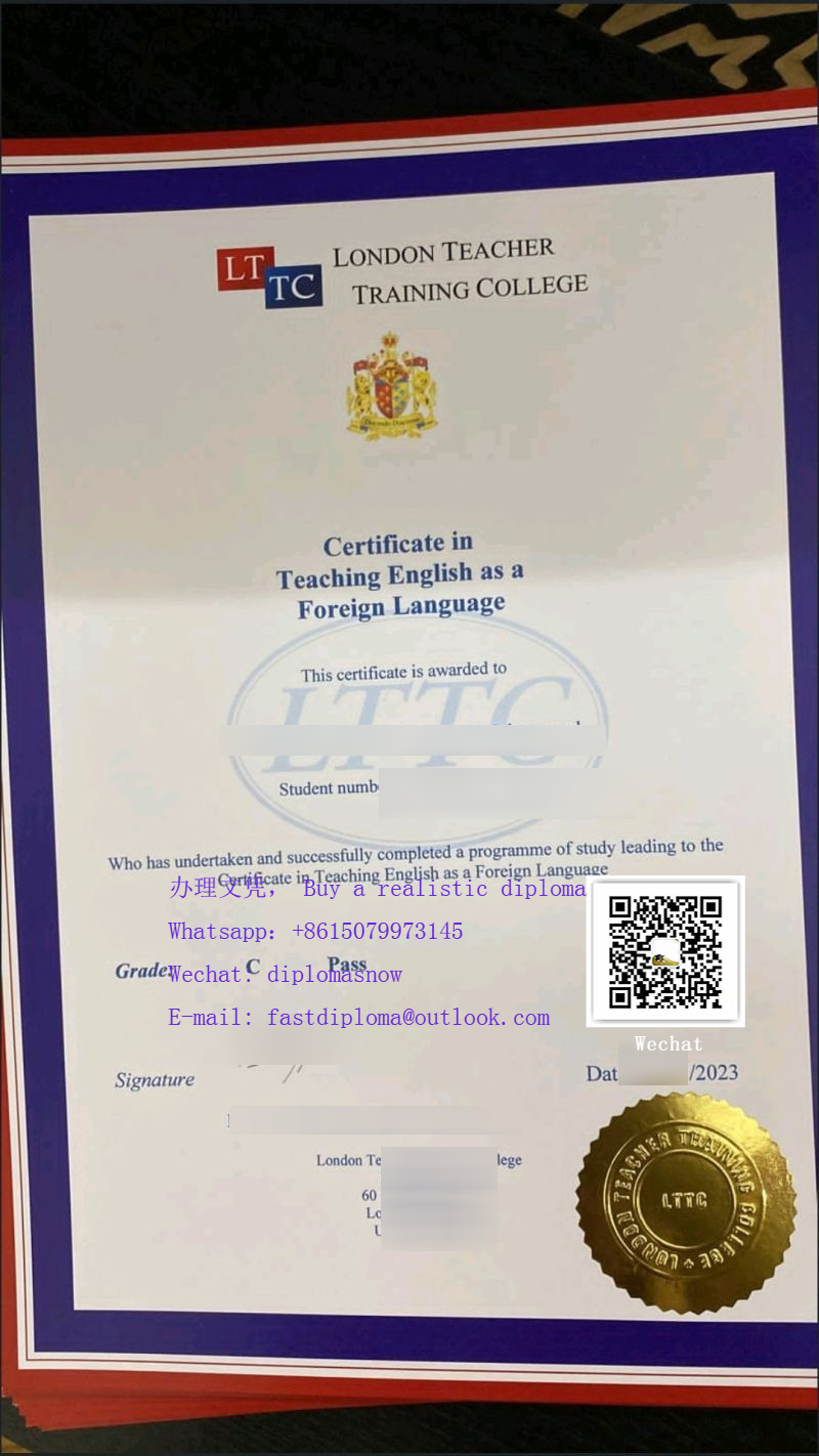 LTTC Certificate