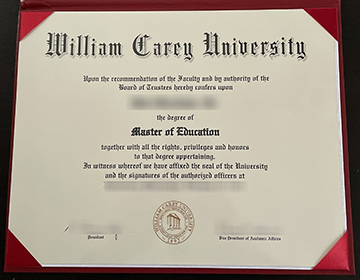 Secrets About Order A William Carey University Diploma, 威廉凯里大学文凭成绩单定制