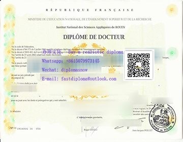 Can I buy a fake INSA Rouen Normandie degree online?
