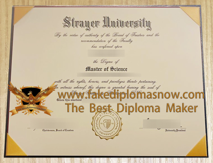 Strayer University degree