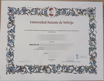 How much to order a fake Universidad Antonio de Nebrija diploma?