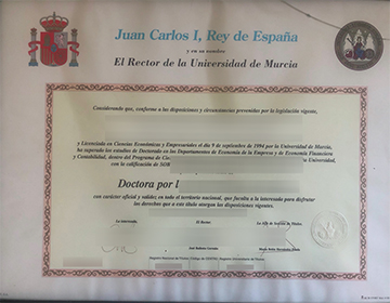 Purchase a fake Universidad de Murcia degree in Spain