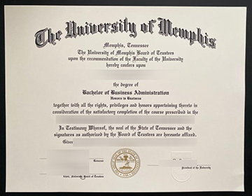 Can I purchase a fake University of Memphis BBA diploma in United States?