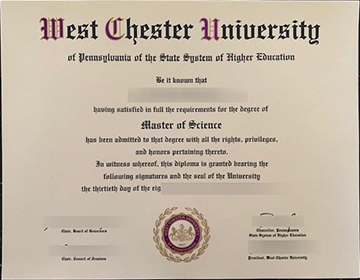 Buy a fake West Cheste diploma,  Order a WCU degree