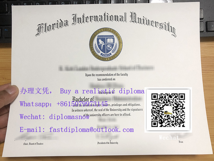 Florida International University diploma