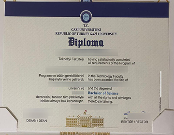Where to buy a fake Gazi Üniversitesi diploma?