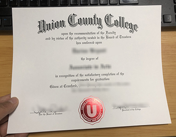 How to make a fake Union County College degree?