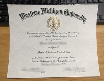 Where can I buy a fake Western Michigan University MBA diploma?