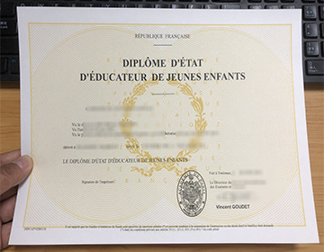 Order a fake Diplôme d’État d’Éducateur de Jeunes Enfants in France