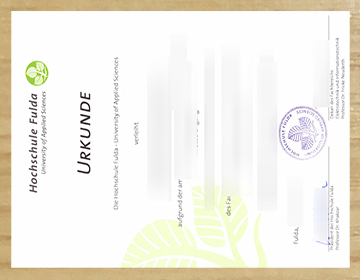 How to get a fake Hochschule Fulda Urkunde and Zeugnis?