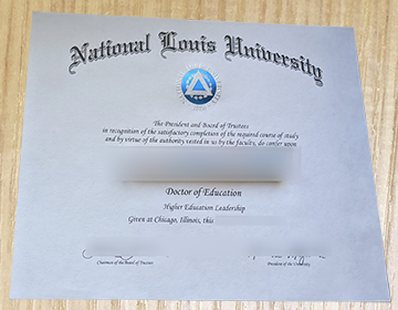 How to order a fake National Louis University (NLU) diploma?