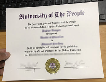 How to Buy a Fake University of the People Diploma in The United States?