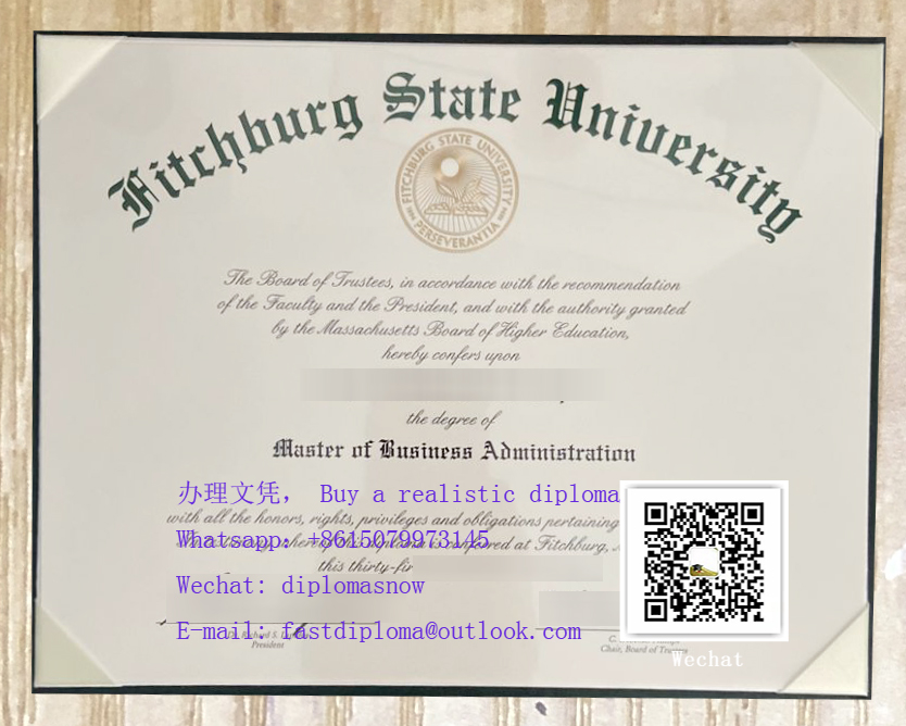 Fitchburg State University diploma