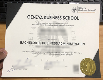 Can I order a realistic Geneva Business School BBA degree?