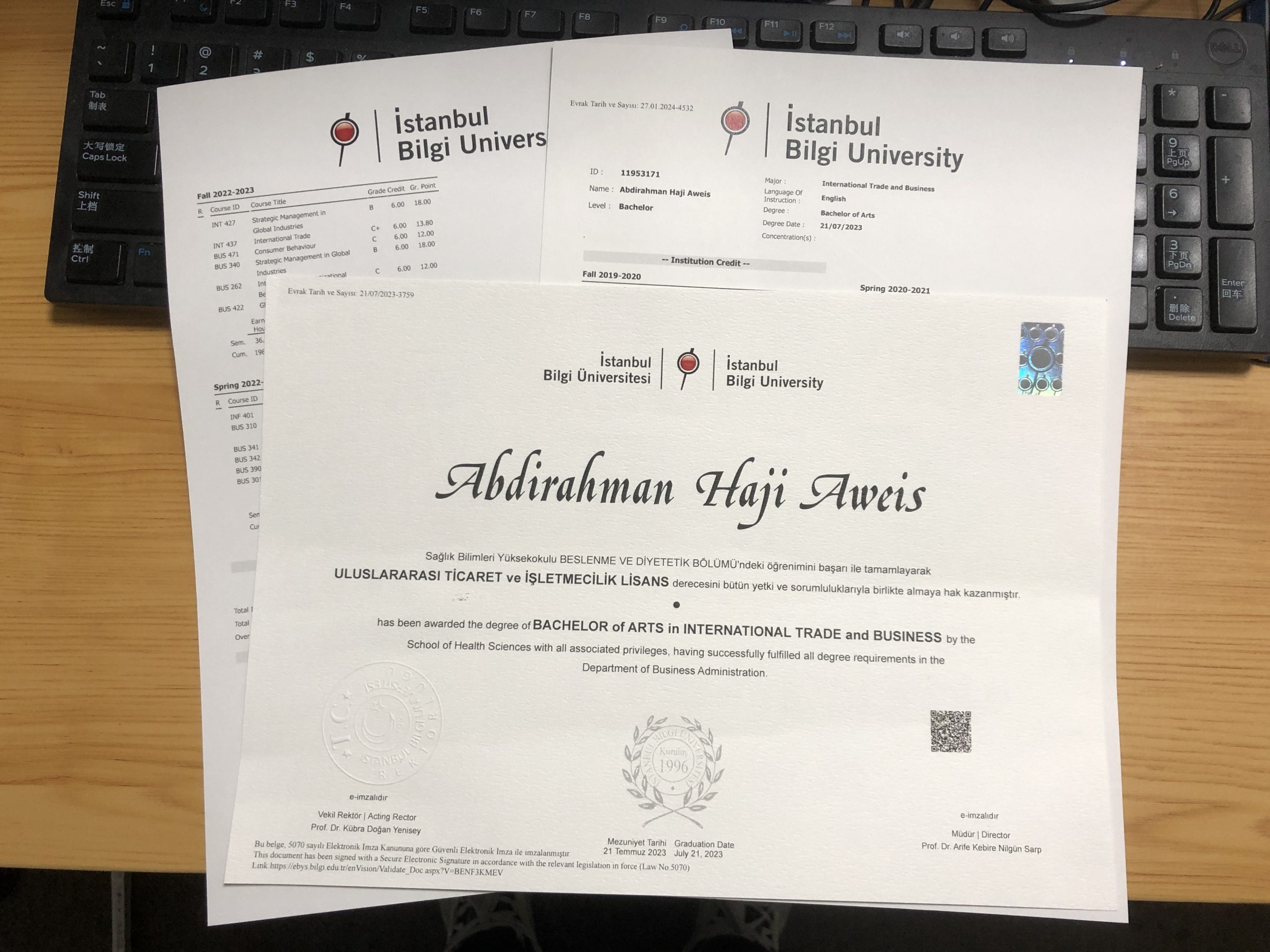 How To Purchase an İstanbul Bilgi Üniversitesi Diploma and Transcript?
