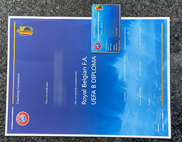 Order a fake Royal Belgian F.A. UEFA B Diploma, Buy a fake diploma