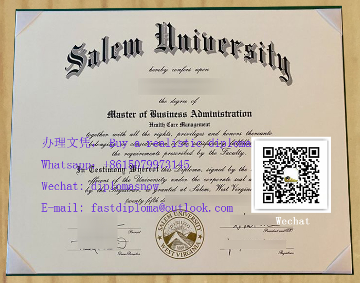 Salem University Diploma
