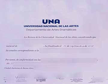 Buy a Universidad Nacional de las Artes diploma, Fake diploma From Argentina University