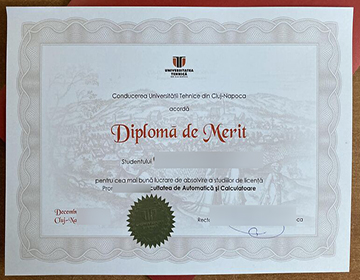 Can I order a Universitatea Tehnică din Cluj-Napoca diploma?