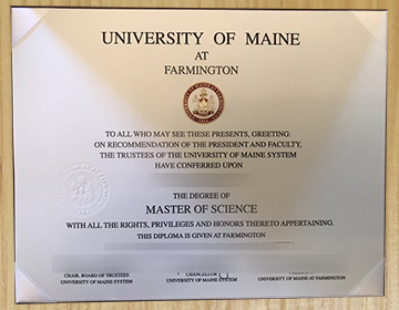 Can I Get a Fake University of Maine at Farmington Degree？
