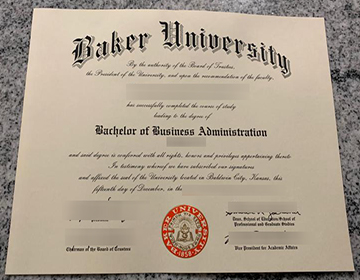 Buy a fake Baker University Diploma in 2024
