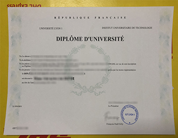How can I buy a Claude Bernard University Lyon 1 diploma?